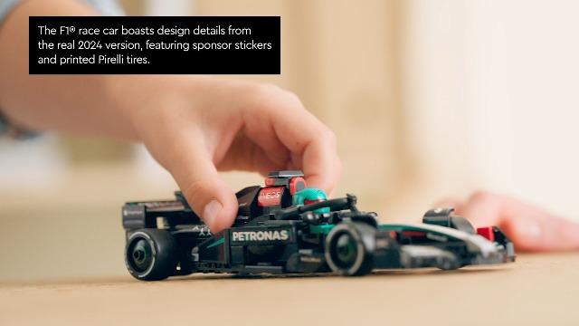 Amazon.com: LEGO Speed Champions Mercedes-AMG F1 W15 Race Car Toy